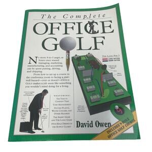 Vintage 1999 The Complete Office Golf Paperback Book by David Owen